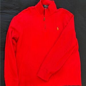 Ralph Lauren Red Quarterzip